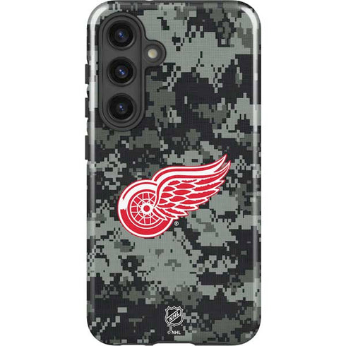 NHL Detroit Red Wings Camo Galaxy S25 Impact Case