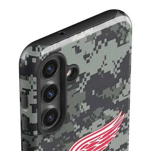 NHL Detroit Red Wings Camo Galaxy S25 Impact Case