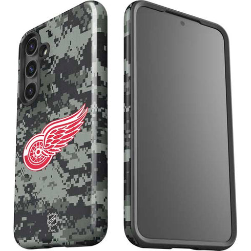 NHL Detroit Red Wings Camo Galaxy S25 Impact Case