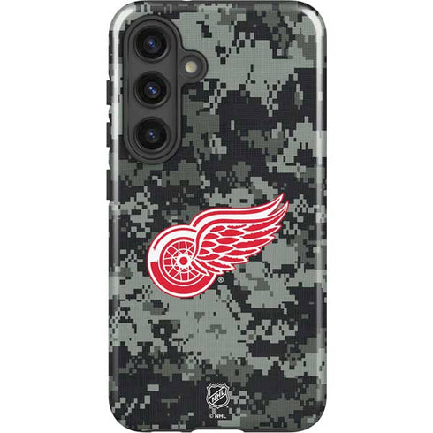 NHL Detroit Red Wings Camo Galaxy S25 Plus Impact Case