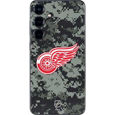 NHL Detroit Red Wings Camo Galaxy S24 Skin