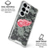 NHL Detroit Red Wings Camo Galaxy S25 Ultra Clear Case