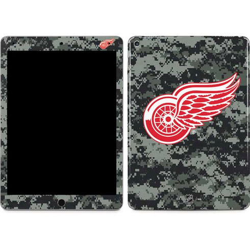 NHL Detroit Red Wings Camo iPad Skins