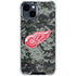 NHL Detroit Red Wings Camo iPhone 15 Clear Case