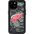 NHL Detroit Red Wings Camo iPhone 15 Plus Waterproof Case