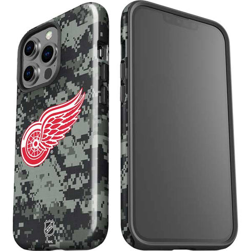 NHL Detroit Red Wings Camo iPhone 15 Pro Impact Case