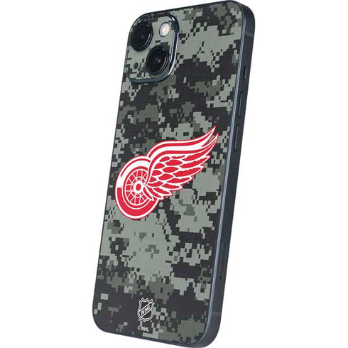NHL Detroit Red Wings Camo iPhone 15 Skin