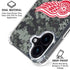 NHL Detroit Red Wings Camo iPhone 16 Clear Case