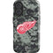 NHL Detroit Red Wings Camo iPhone 16 Plus Impact Case