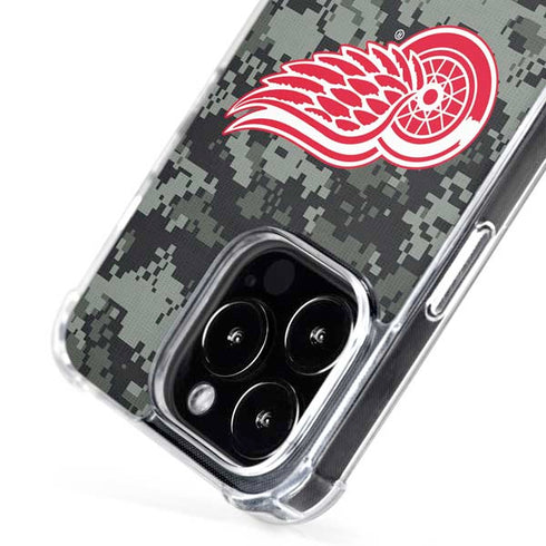 NHL Detroit Red Wings Camo iPhone 16 Pro Max MagSafe Case