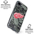 NHL Detroit Red Wings Camo iPhone 16e Clear Case