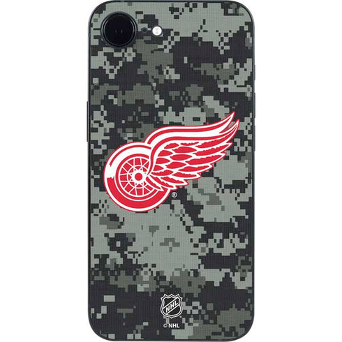 NHL Detroit Red Wings Camo iPhone 16e Skin