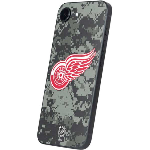 NHL Detroit Red Wings Camo iPhone 16e Skin