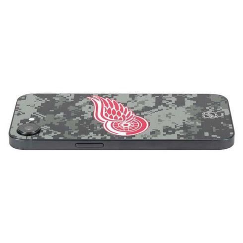NHL Detroit Red Wings Camo iPhone 16e Skin