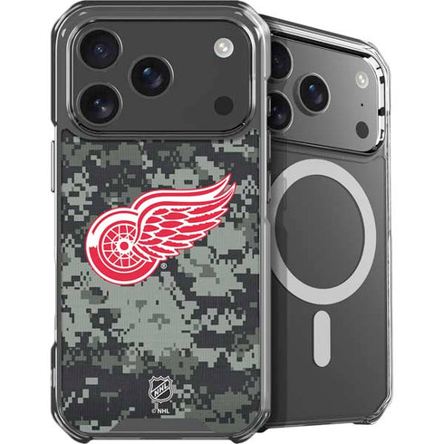 NHL Detroit Red Wings Camo iPhone 18 Pro Max MagSafe Case