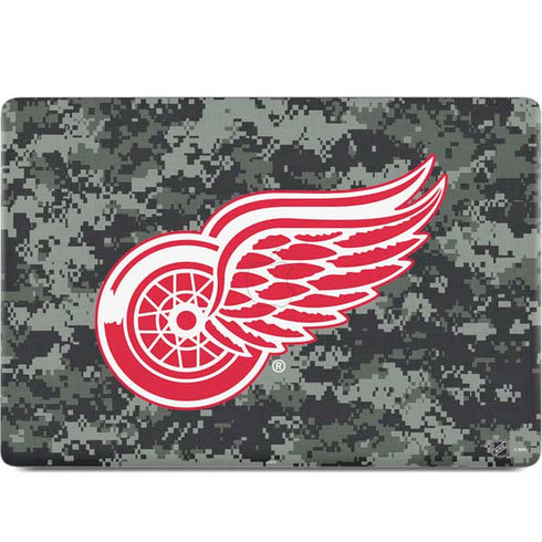 NHL Detroit Red Wings Camo MacBook Skins