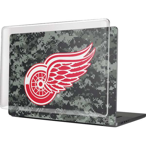 NHL Detroit Red Wings Camo MacBook Cases