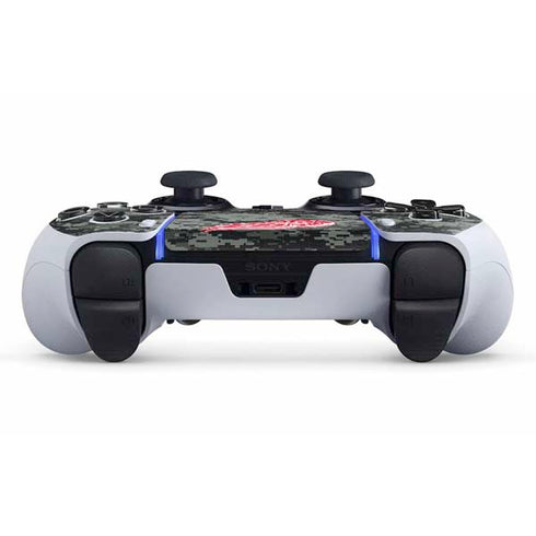NHL Detroit Red Wings Camo PS5 DualSense Edge Pro Controller Skin