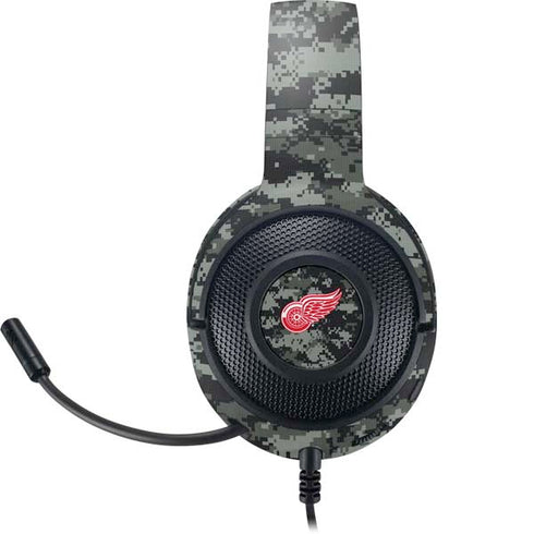 NHL Detroit Red Wings Camo Razer Kraken X Skin
