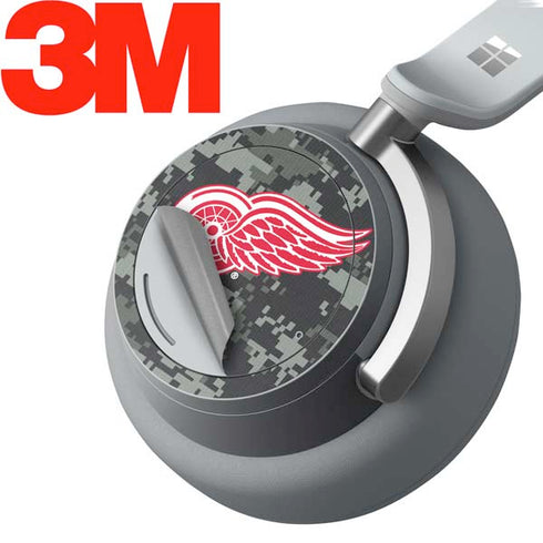 NHL Detroit Red Wings Camo Surface Headphones Skin