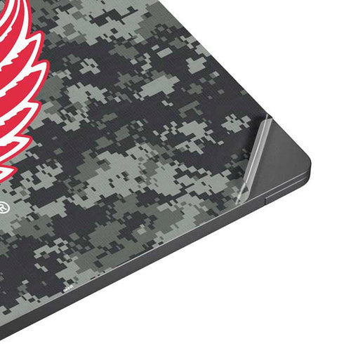 NHL Detroit Red Wings Camo Surface Laptop 7 13.8in Skin