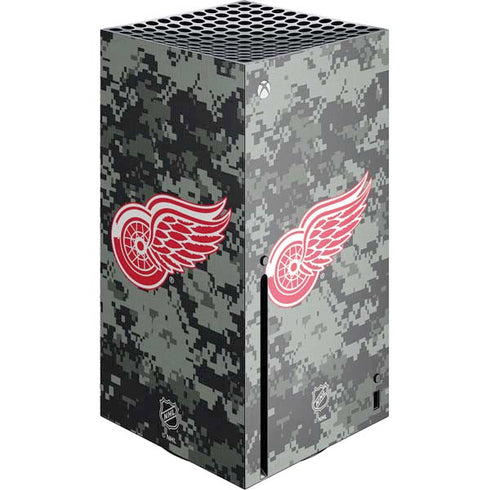 NHL Detroit Red Wings Camo Xbox Series X Skins