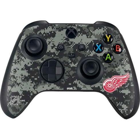 NHL Detroit Red Wings Camo XBox Series X Digital Edition Bundle Skin