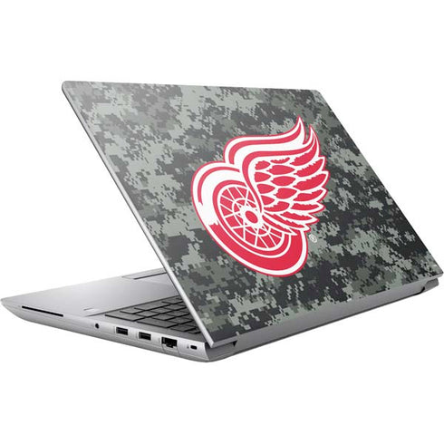 NHL Detroit Red Wings Camo HP ZBook Fury 16 G10 Skin