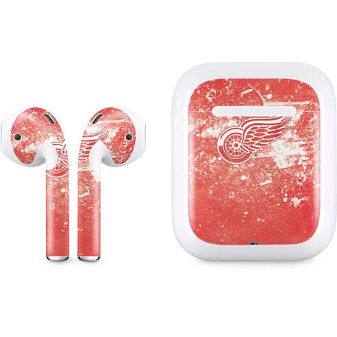 NHL Detroit Red Wings Frozen Apple AirPods Skin