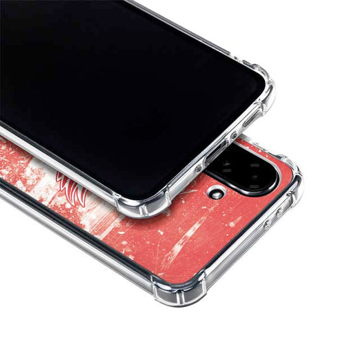 NHL Detroit Red Wings Frozen Galaxy A36 5G Clear Case