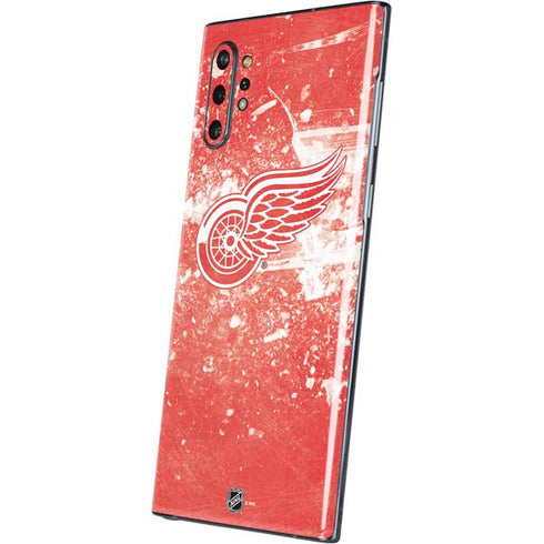 NHL Detroit Red Wings Frozen Galaxy Note 10 Plus Skin