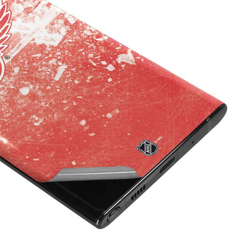 NHL Detroit Red Wings Frozen Galaxy Note 10 Plus Skin