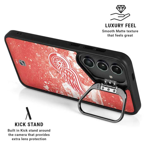 NHL Detroit Red Wings Frozen Galaxy S25 Kickstand Case