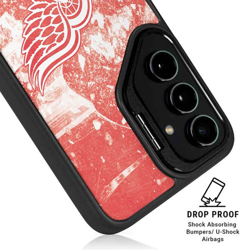 NHL Detroit Red Wings Frozen Galaxy S24 Kickstand Case