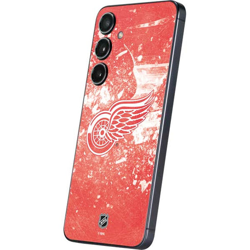NHL Detroit Red Wings Frozen Galaxy S25 Plus Skin