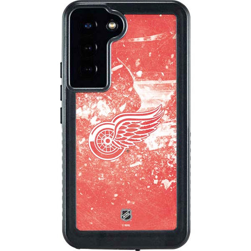 NHL Detroit Red Wings Frozen Galaxy S24 Plus Waterproof Case