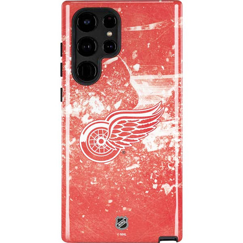 NHL Detroit Red Wings Frozen Galaxy S25 Ultra Impact Case
