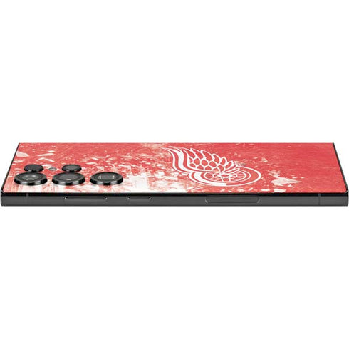 NHL Detroit Red Wings Frozen Galaxy S25 Ultra Skin