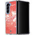 NHL Detroit Red Wings Frozen Galaxy Z Fold5 5G Clear Case