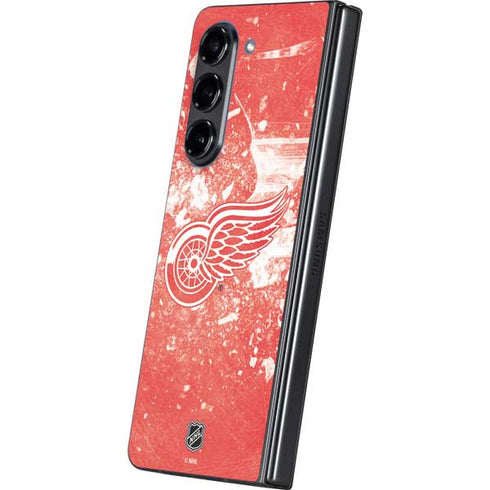 NHL Detroit Red Wings Frozen Galaxy Z Fold5 5G Skin