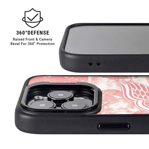 NHL Detroit Red Wings Frozen iPhone 13 Pro Kickstand Case
