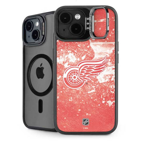 NHL Detroit Red Wings Frozen iPhone 14 Kickstand Case