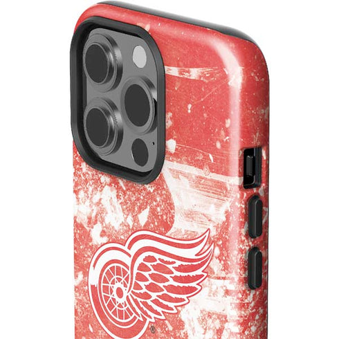 NHL Detroit Red Wings Frozen iPhone 15 Pro Impact Case