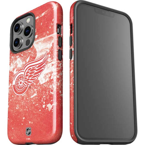 NHL Detroit Red Wings Frozen iPhone 15 Pro Impact Case