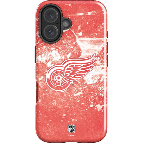 NHL Detroit Red Wings Frozen iPhone 16 Plus Impact Case
