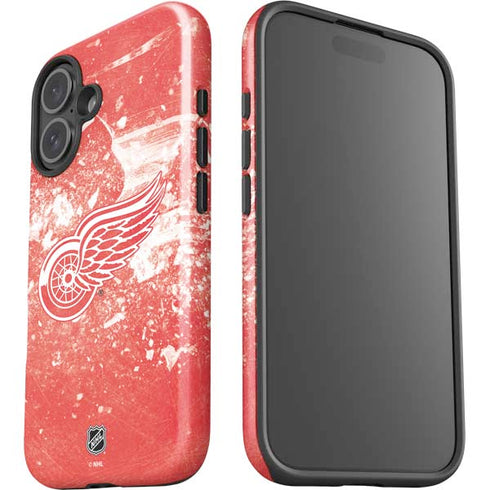 NHL Detroit Red Wings Frozen iPhone 16 Plus Impact Case