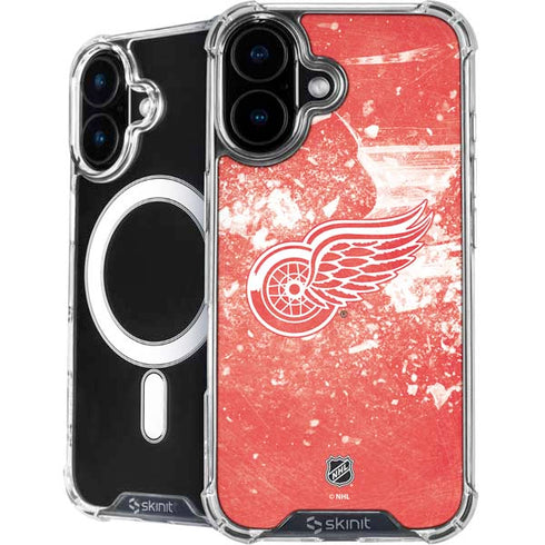 NHL Detroit Red Wings Frozen iPhone 16 Plus MagSafe Case