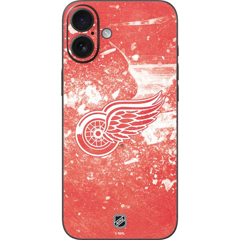 NHL Detroit Red Wings Frozen iPhone 16 Plus Skin