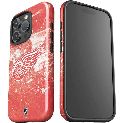 NHL Detroit Red Wings Frozen iPhone 16 Pro Impact Case