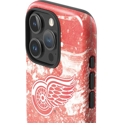 NHL Detroit Red Wings Frozen iPhone 16 Pro Max Impact Case